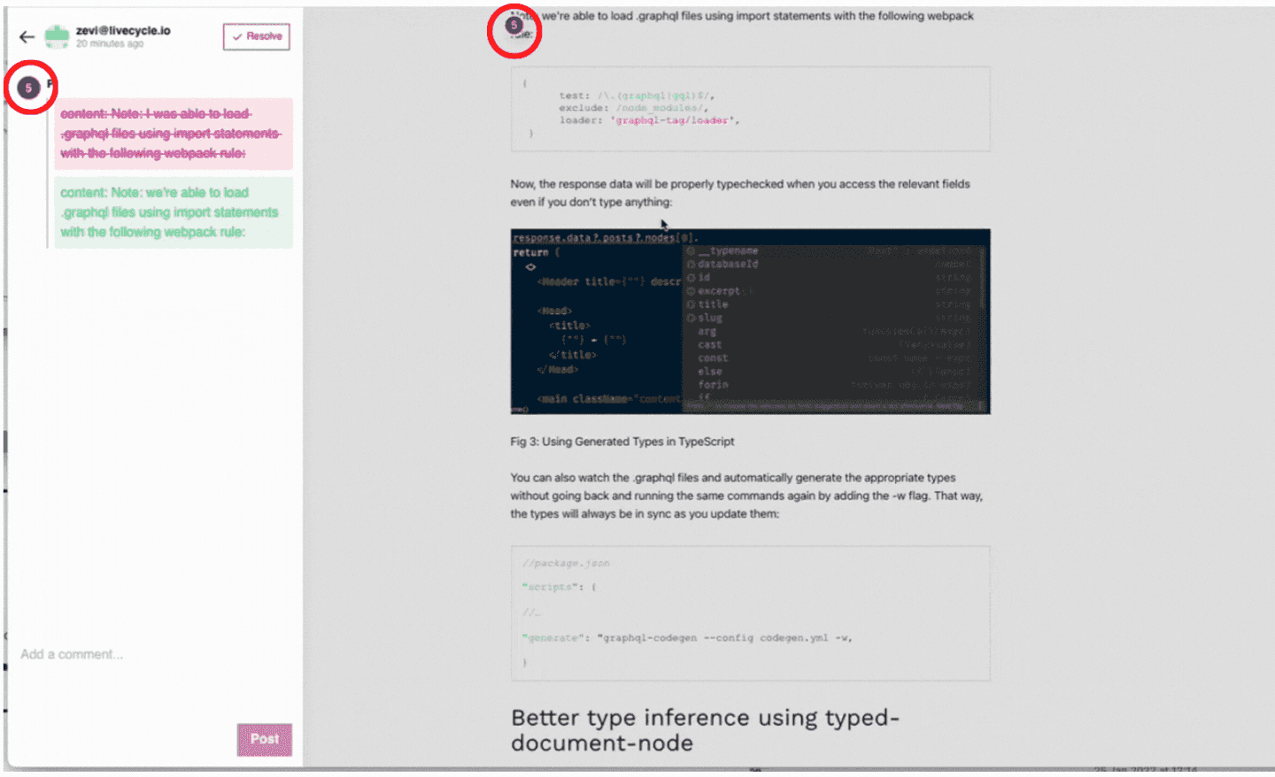 New Feature: Feedback location pins